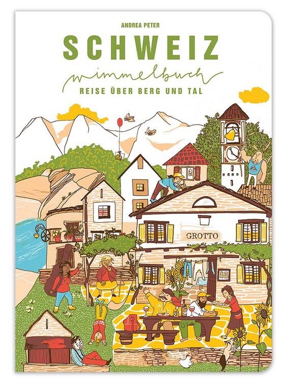 Produktbild: Das Schweiz Wimmelbuch