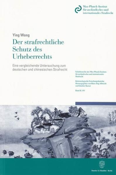 Produktbild: Der strafrechtliche Schutz des Urheberrechts.