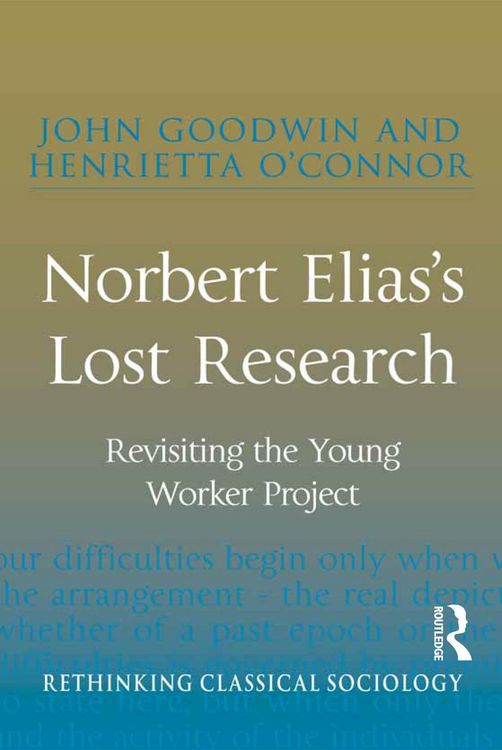 Produktbild: Norbert Elias's Lost Research