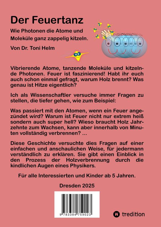 Produktbild: Der Feuertanz (Kinderbuch f&uuml;r Erst- und Vorleser)