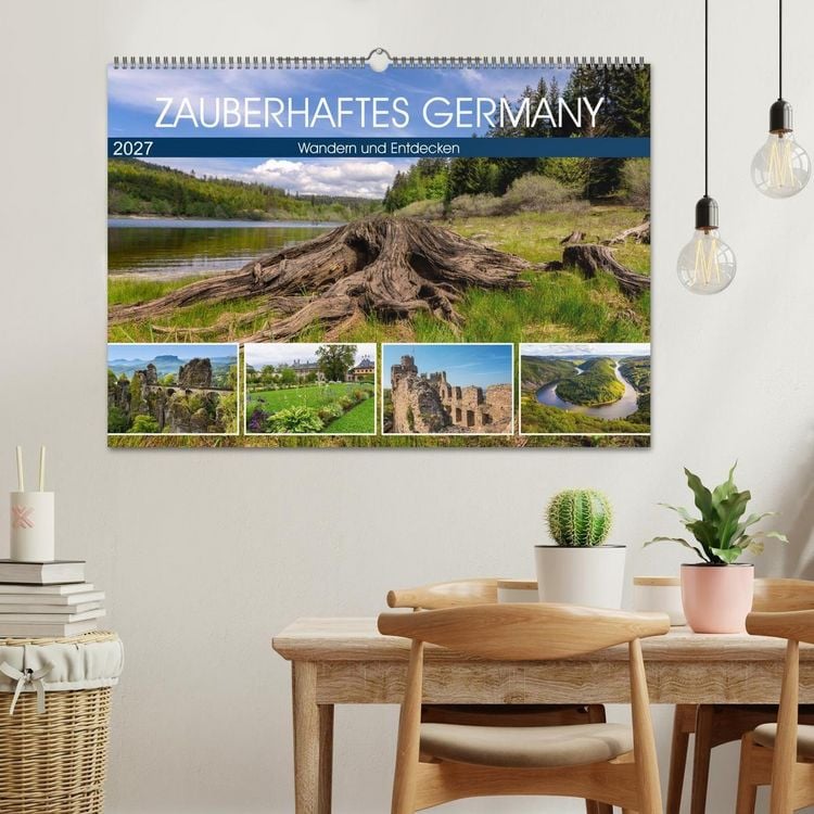 Produktbild: Zauberhaftes Germany (Wandkalender 2027 DIN A2 quer), CALVENDO Monatskalender