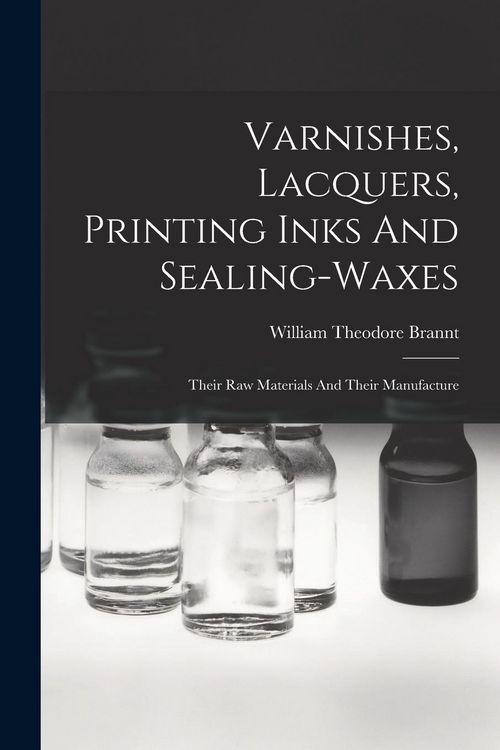 Produktbild: Varnishes, Lacquers, Printing Inks And Sealing-waxes