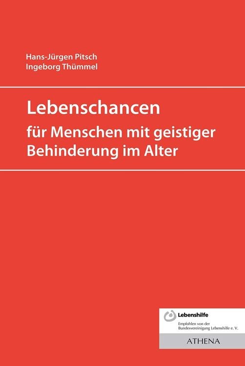 Bild vom Artikel Lebenschancen für alte Menschen mit geistiger Behinderung vom Autor Hans-Jürgen Pitsch