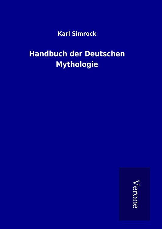 Produktbild: Handbuch der Deutschen Mythologie