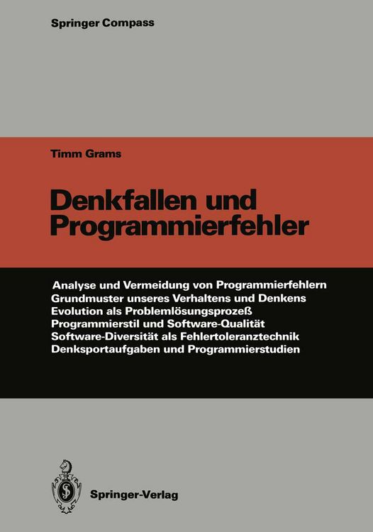 Produktbild: Denkfallen und Programmierfehler
