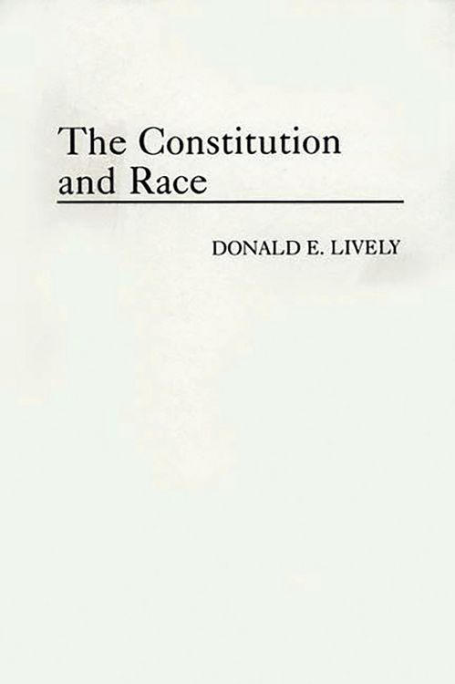 Produktbild: The Constitution and Race