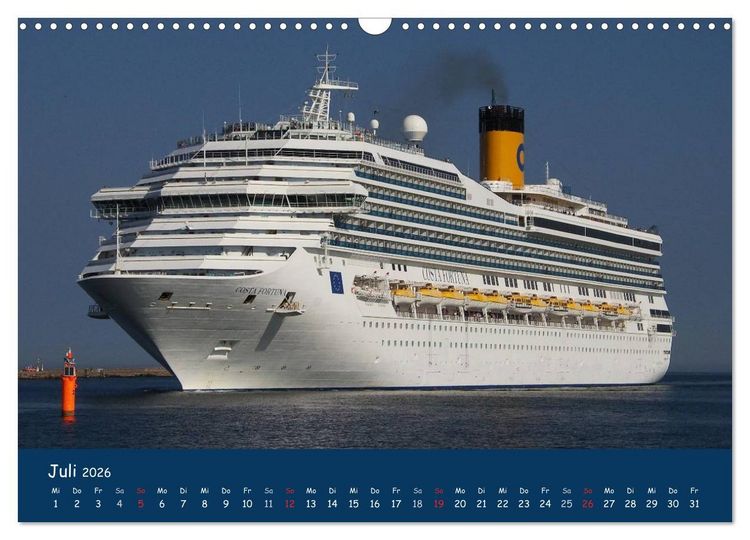 Produktbild: Traumschiffe im Norden (Wandkalender 2026 DIN A3 quer), CALVENDO Monatskalender