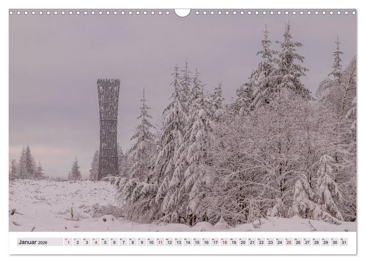 Produktbild: Sauerland - Land der tausend Berge (Wandkalender 2026 DIN A3 quer), CALVENDO Monatskalender