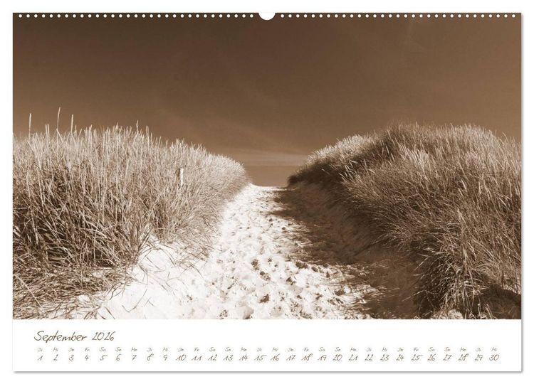 Produktbild: Ostsee-Nostalgie (hochwertiger Premium Wandkalender 2026 DIN A2 quer), Kunstdruck in Hochglanz