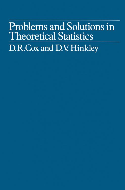Produktbild: Problems and Solutions in Theoretical Statistics