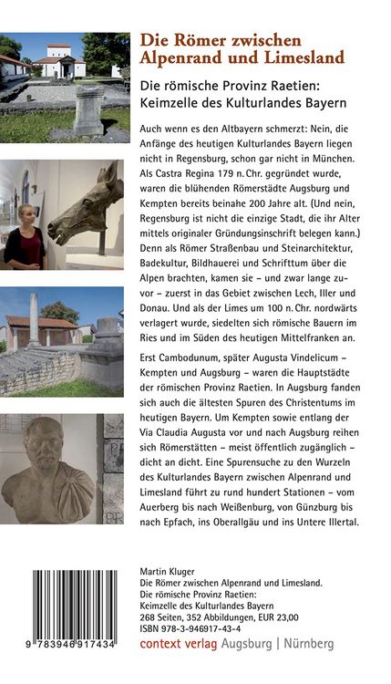 Produktbild: Die R&ouml;mer zwischen Alpenrand und Limesland