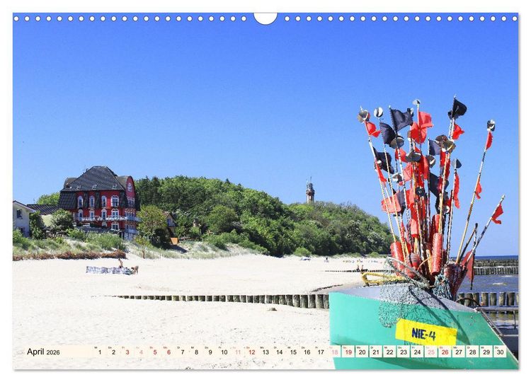 Produktbild: Die polnische Ostsee (Wandkalender 2026 DIN A3 quer), CALVENDO Monatskalender