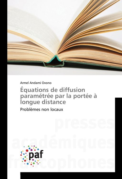 Produktbild: &Eacute;quations de diffusion param&eacute;tr&eacute;e par la port&eacute;e &agrave; longue distance