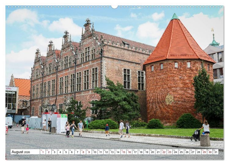 Produktbild: Danzig - Gdansk (hochwertiger Premium Wandkalender 2026 DIN A2 quer), Kunstdruck in Hochglanz