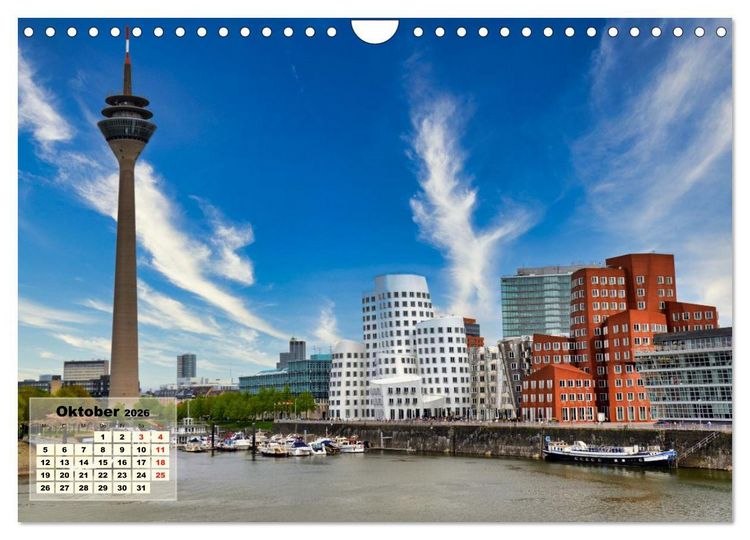 Produktbild: Vater Rhein von der Quelle bis zur M&uuml;ndung (Wandkalender 2026 DIN A4 quer), CALVENDO Monatskalender