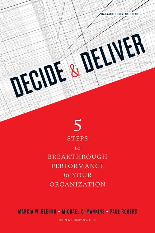 Produktbild: Decide and Deliver