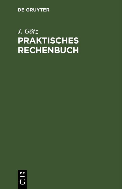 Produktbild: Praktisches Rechenbuch
