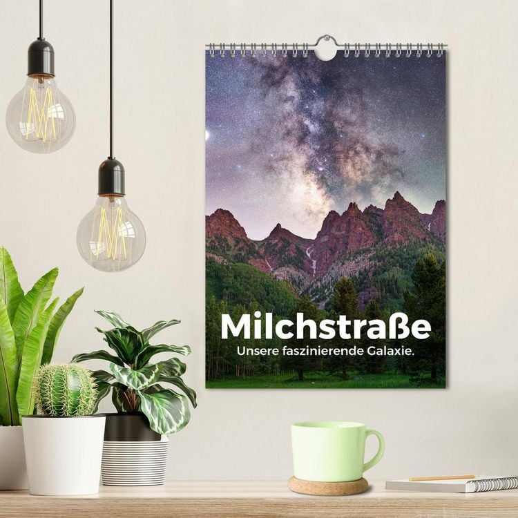 Produktbild: Milchstra&szlig;e - Unsere faszinierende Galaxie. (Wandkalender 2026 DIN A4 hoch), CALVENDO Monatskalender