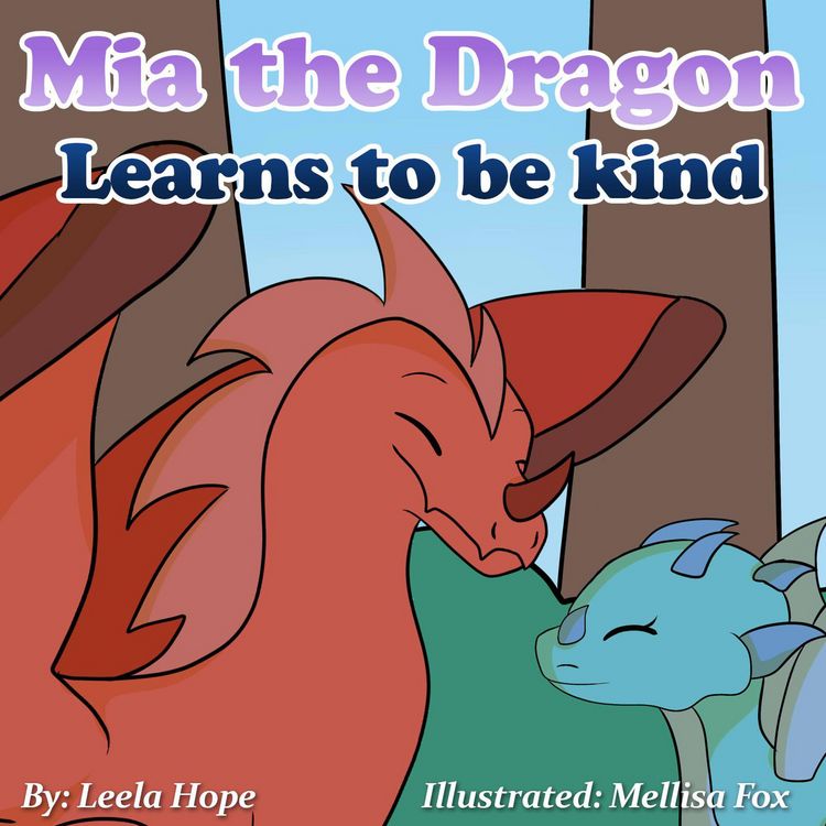 Produktbild: Mia the Dragon Learns to be Kind (Bedtime children's books for kids, early readers)