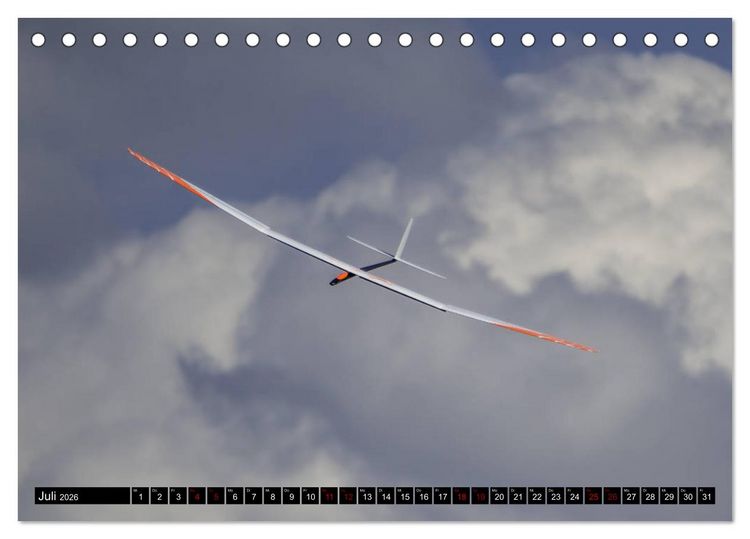 Produktbild: F-5J Segler, Bilder zur Bavarian Open Serie (Tischkalender 2026 DIN A5 quer), CALVENDO Monatskalender