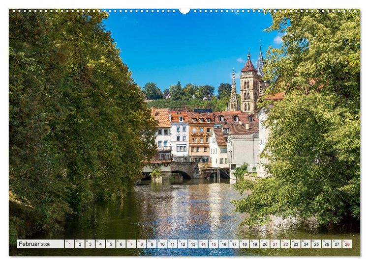 Produktbild: Ein Spaziergang durch Esslingen (Wandkalender 2026 DIN A2 quer), CALVENDO Monatskalender