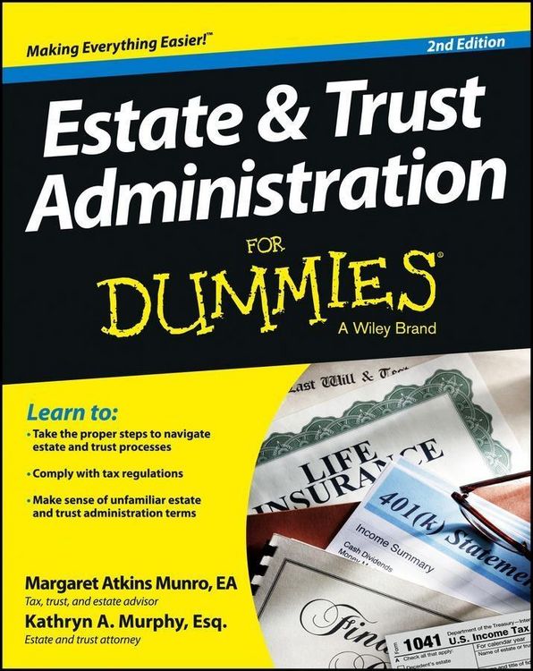 Produktbild: Estate and Trust Administration For Dummies