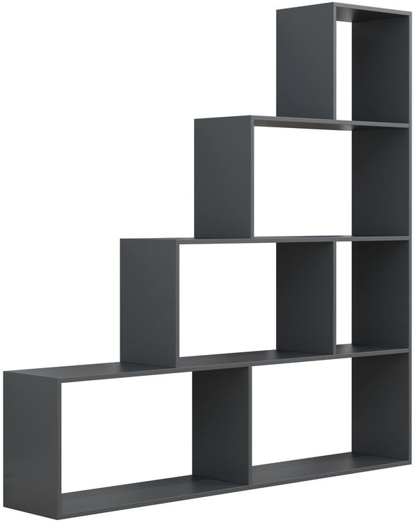 Produktbild: Holz Regal Raumteiler Standregal B&uuml;cher Dubila L