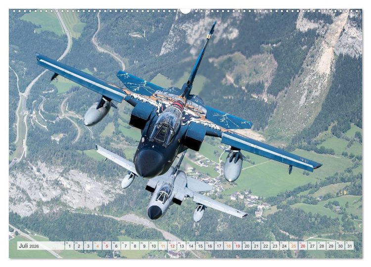 Produktbild: Panavia Tornado - The Multirole Fighter (hochwertiger Premium Wandkalender 2026 DIN A2 quer), Kunstdruck in Hochglanz