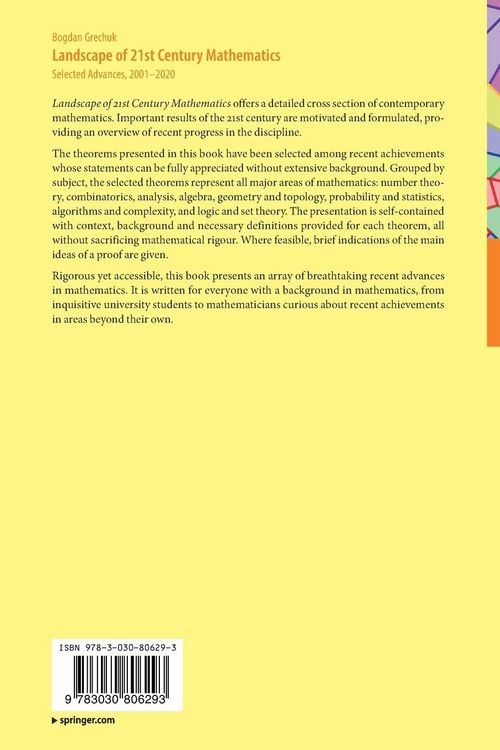 Produktbild: Landscape of 21st Century Mathematics