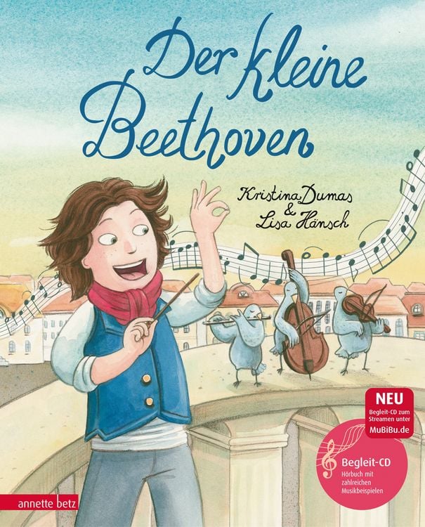 Produktbild: Der kleine Beethoven (Das musikalische Bilderbuch mit CD und zum Streamen)