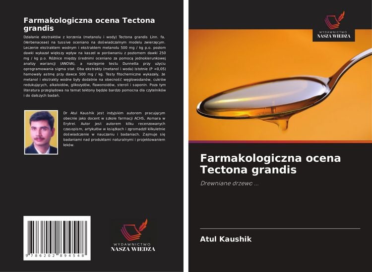 Produktbild: Farmakologiczna ocena Tectona grandis