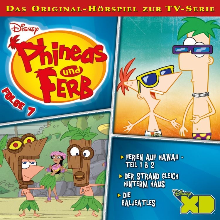 Produktbild: 07: Ferien auf Hawaii / Der Strand gleich hinterm Haus / Die Baljeatles (H&ouml;rspiel zur Disney TV-Serie)