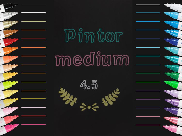 Produktbild: PILOT Kreativmarker PINTOR 4.5 (M) Neongr&uuml;n