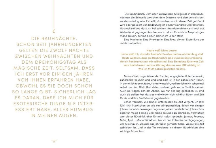 Produktbild: Rauhn&auml;chte &ndash; 12 Tage nur f&uuml;r dich