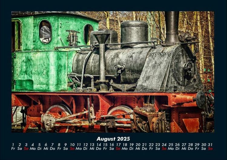 Produktbild: Z&uuml;ge 2025 Fotokalender DIN A4