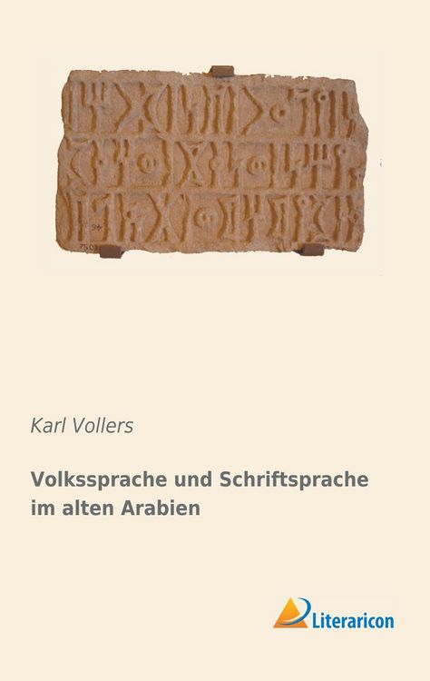Produktbild: Volkssprache und Schriftsprache im alten Arabien