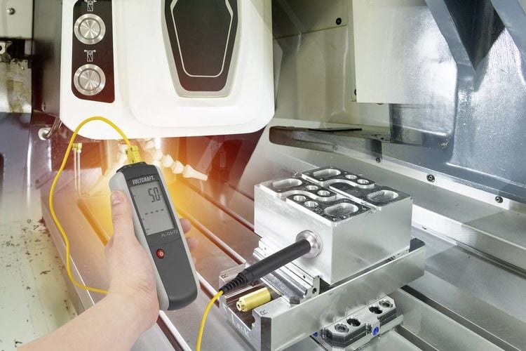 Produktbild: VOLTCRAFT TP-302 Oberfl&auml;chenf&uuml;hler 0 bis 250&deg;C F&uuml;hler-Typ K