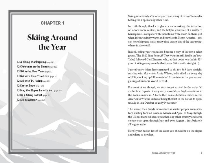 Produktbild: The Skiing Bucket List