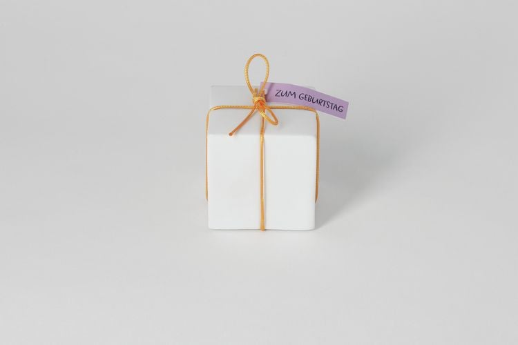 Produktbild: LED Lichtbotschaft Zum Geburtstag 5x5x5cm, 2xLR44