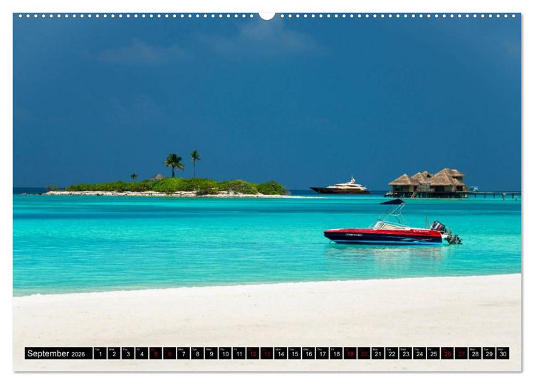 Produktbild: SUPERYACHTS (High Quality Premium Wall Calendar 2026 DIN A2 landscape),CALVENDO 12 Month Wall Calendar