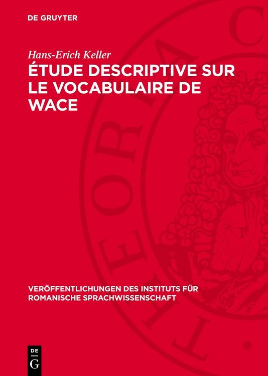 Produktbild: &Eacute;tude descriptive sur le vocabulaire de Wace