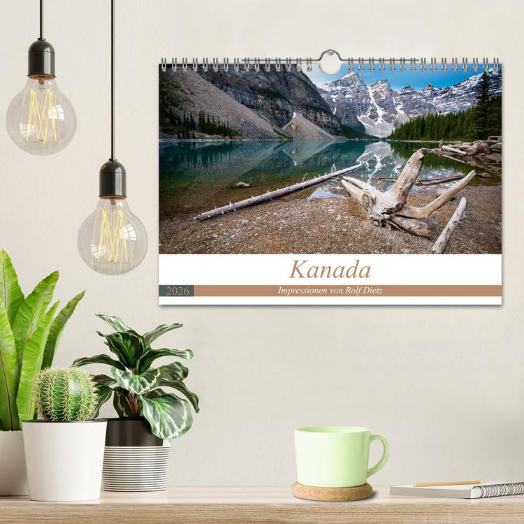 Produktbild: Kanada - Impressionen von Rolf Dietz (Wandkalender 2026 DIN A4 quer), CALVENDO Monatskalender