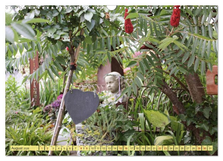 Produktbild: Gartenzauber (Wandkalender 2026 DIN A3 quer), CALVENDO Monatskalender
