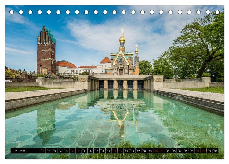 Produktbild: Hessen in Bildern (Tischkalender 2026 DIN A5 quer), CALVENDO Monatskalender