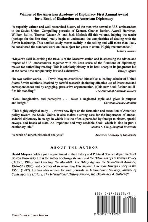 Produktbild: The Ambassadors and America's Soviet Policy