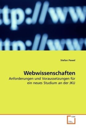Produktbild: Pawel, S: Webwissenschaften