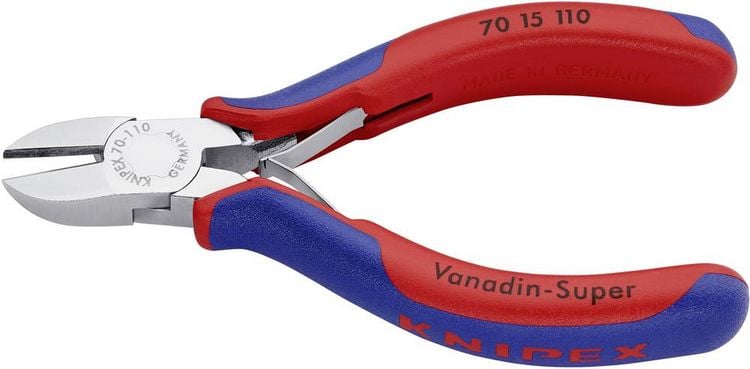 Produktbild: Knipex 70 15 110 Werkstatt Seitenschneider mit Facette 110mm