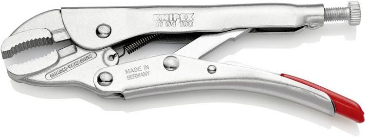 Produktbild: Knipex 41 04 180 Gripzange Halbrund 0 - 30mm 180mm