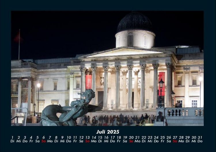 Produktbild: London 2025 Fotokalender DIN A4