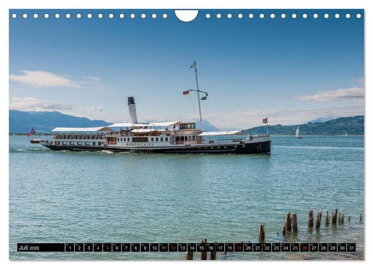 Produktbild: Kulturlandschaft Bodensee - Teil II (Wandkalender 2026 DIN A4 quer), CALVENDO Monatskalender